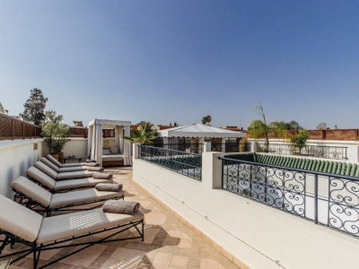 Terasse Riad NayaNour Riad de luxe à Marrakech